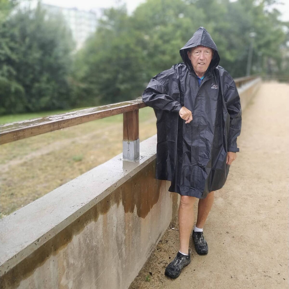 Tony will be walking for 19 days in all. 