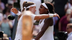 Coco Gauff squanders match point as Karolina Muchova reaches Wimbledon final Coco Gauff squanders match point as Karolina Muchova reaches Wimbledon final