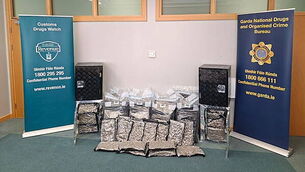 Two men arrested after €1.4m of cannabis seized in Dublin Two men arrested after €1.4m of cannabis seized in Dublin