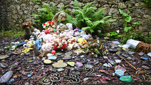 <p>Toys at the folly in Bessborough in memory of the mothers and children who died there. An Coimisiún Pleanála has substantially upheld Cork City Council’s decision to grant planning for apartments on the grounds of the former mother and baby institution. Picture: Larry Cummins.</p> <p>Toys at the folly in Bessborough in memory of the mothers and children who died there. An Coimisiún Pleanála has substantially upheld Cork City Council’s decision to grant planning for apartments on the grounds of the former mother and baby institution. Picture: Larry Cummins.</p>