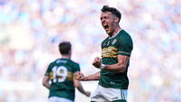 David Clifford celebrates a score 12/7/2026