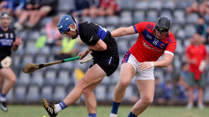 <p> Cathal McCarthy of Sarsfields in action against Finn O'Brien of Erin's Own during last year's Co-op SuperStores Premier SHC clash at Páirc Uí Rinn. Picture: Jim Coughlan</p> <p> Cathal McCarthy of Sarsfields in action against Finn O'Brien of Erin's Own during last year's Co-op SuperStores Premier SHC clash at Páirc Uí Rinn. Picture: Jim Coughlan</p>
