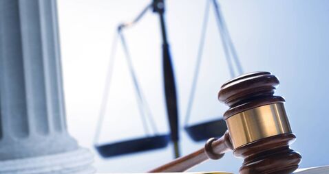 Gavel And Justice Scale