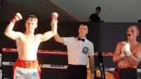 Cork pro boxers Danny Keating, Cathal Crowley and Aaron O'Donoghue in top form