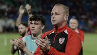IMG_2433.jpeg Anthony Fennelly confident Derry City can overcome Sofia defeat in second league at Brandywell