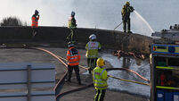 Cork County Council thanks crews involved in multi-agency firefighting operation