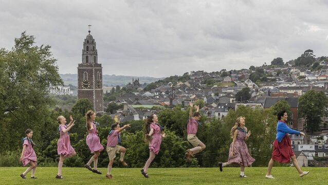 <p>Maria (Wendy Carr) and the von Trapp children dance and sing from the top of Bell’s Field in Cork city ahead of the Cork Opera House production of The Sound Of Music, running from July 23 until August 23 with a special relaxed performance on August 18. Picture: Clare Keogh</p> <p>Maria (Wendy Carr) and the von Trapp children dance and sing from the top of Bell’s Field in Cork city ahead of the Cork Opera House production of The Sound Of Music, running from July 23 until August 23 with a special relaxed performance on August 18. Picture: Clare Keogh</p>