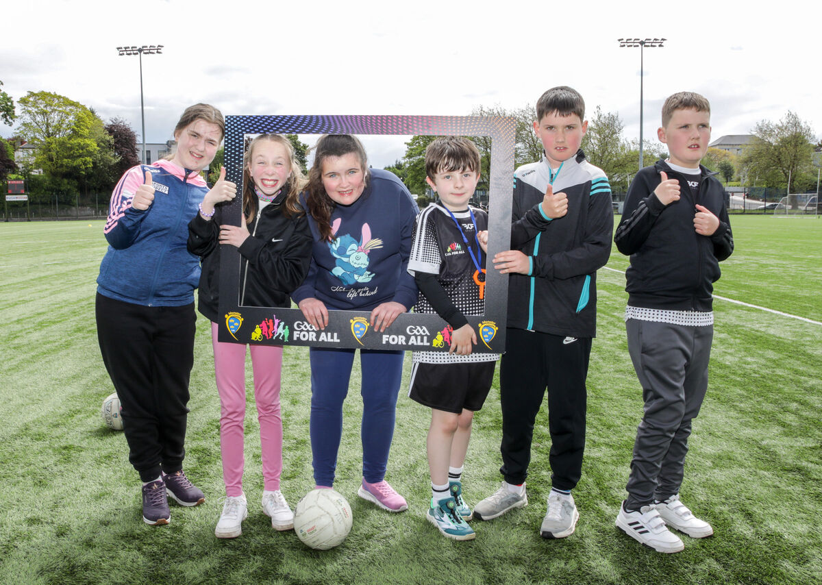Sasha Beecher, Kate Noonan, Emily Collins, Rian Linehan, Shay O'Donnell and Sam O'Donnell. Picture: David Creedon