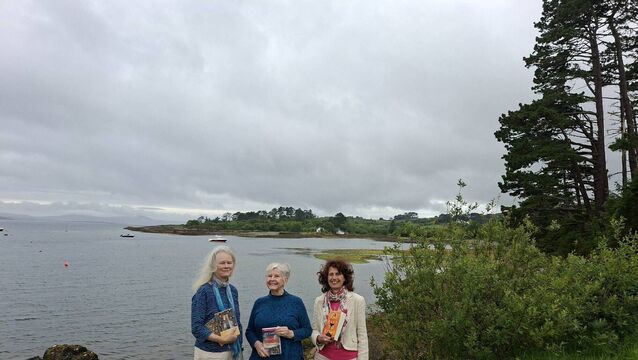 <p>Three of the authors based on Sheep's Head, from left, Kathy Cuddihy, Kristin Gleeson, and Claudine Keating</p> <p>Three of the authors based on Sheep's Head, from left, Kathy Cuddihy, Kristin Gleeson, and Claudine Keating</p>