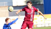 4841 Rhys Gourdie Cobh Ramblers and Evan Connor Athlone Town..jpg Fresh start as Cobh Ramblers open cup campaign against Waterford