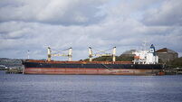 Drugs seizure on cargo ship