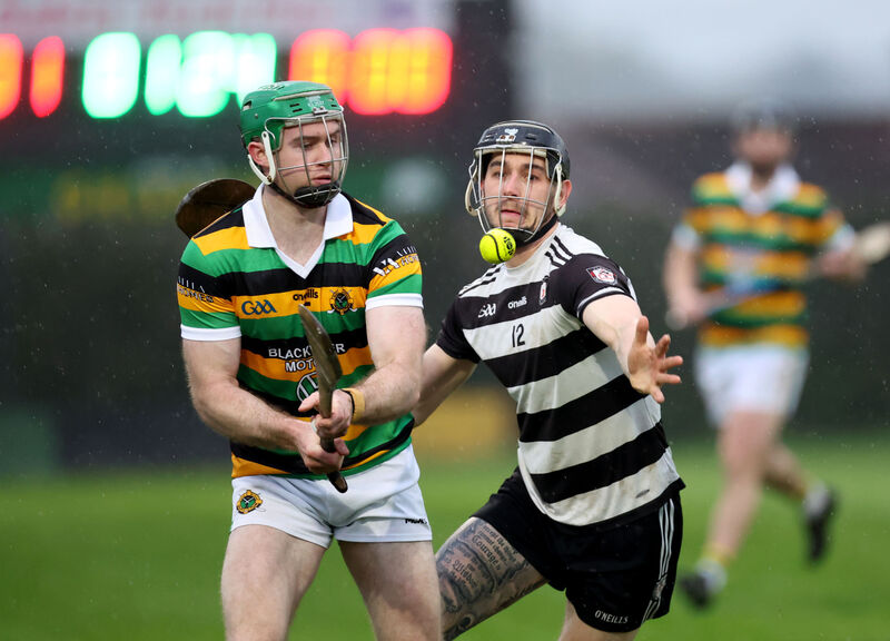 Luke Horgan, Glen Rovers, gets away from Ross O'Regan, Midleton. Picture: Jim Coughlan. Luke Horgan, Glen Rovers, gets away from Ross O'Regan, Midleton. Picture: Jim Coughlan.