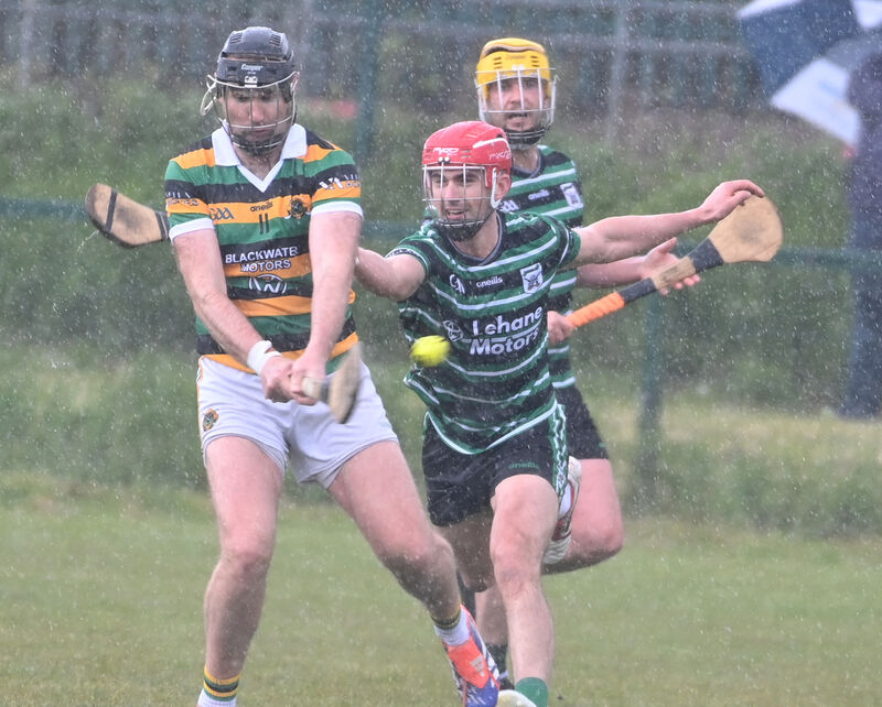 Glen Rovers Dean Brosnan shoots from Douglas' Conor Kingston during the RedFM SHL division one game at Douglas this year. Picture: Eddie O'Hare Glen Rovers Dean Brosnan shoots from Douglas' Conor Kingston during the RedFM SHL division one game at Douglas this year. Picture: Eddie O'Hare