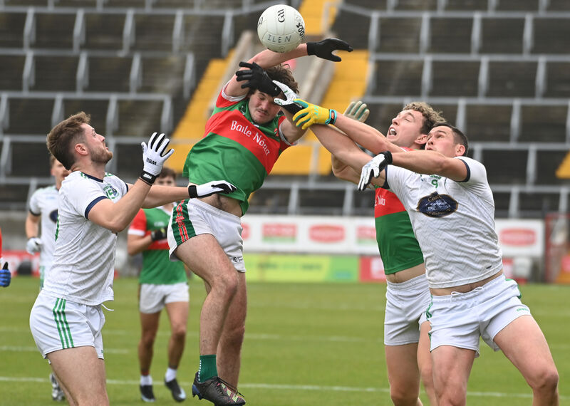 Ballinora's Danny Dineen in action against Ilen Rovers last year. Picture: Eddie O'Hare Ballinora's Danny Dineen in action against Ilen Rovers last year. Picture: Eddie O'Hare