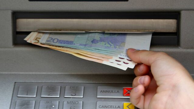 <p>The injured party was allegedly caught in a headlock and robbed by three men as he withdrew money from an ATM in Cork city centre. </p>