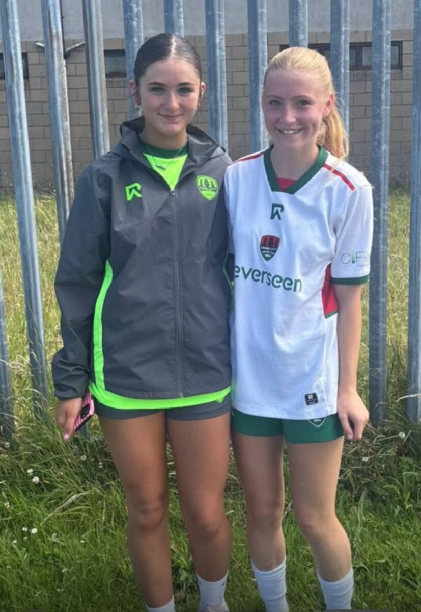 Cork City U17s' newest signings Emma O’Neill and Sofia Rice Cork City U17s' newest signings Emma O’Neill and Sofia Rice