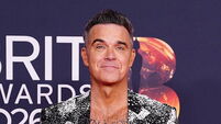 Robbie Williams pokes fun at ‘deeply unprofessional’ blunder in World Cup show