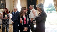 Presidential reception marks countdown to Fleadh in Belfast