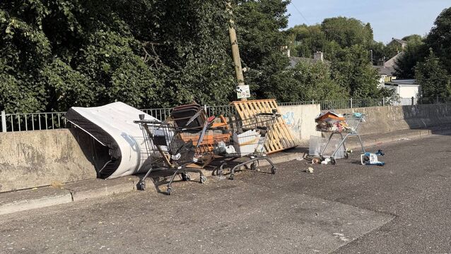 <p>Assorted rubbish illegally dumped at the Orchard Court Estate, Blackpool</p> <p>Assorted rubbish illegally dumped at the Orchard Court Estate, Blackpool</p>