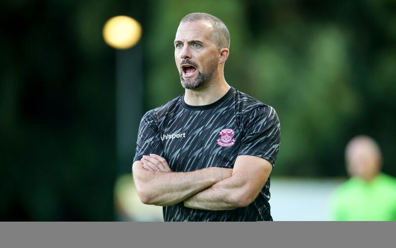Cobh Ramblers Manager Fran Rockett