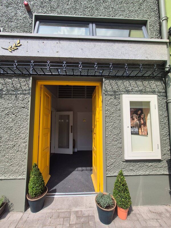 The entrance to Kali Hair Studio, on Main Street, Macroom The entrance to Kali Hair Studio, on Main Street, Macroom