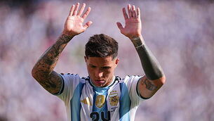Enzo Fernandez to ‘keep giving his all’ for Argentina after World Cup heartbreak Enzo Fernandez to ‘keep giving his all’ for Argentina after World Cup heartbreak