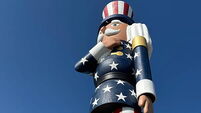 Minnesota town now boasts world’s tallest nutcracker