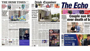 What the papers say: Wednesday's front pages What the papers say: Wednesday's front pages