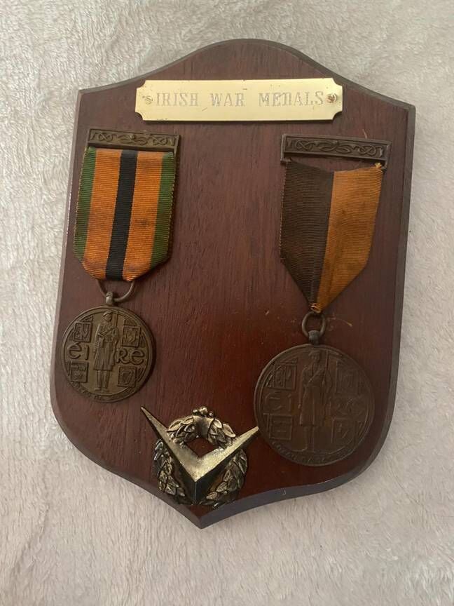 John O'Driscoll's war medals John O'Driscoll's war medals