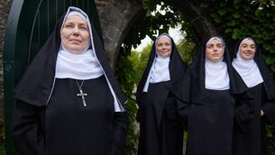 <p>Majella Cullagh and other cast members for The Sound Of Music. Picture: Miki Barlok</p>