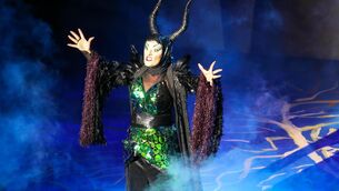 <p>Shirley McCarthy as Maleficent in Sleeping Beauty at the Opera House in 2022. Picture: David Creedon</p>
