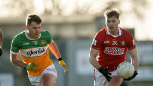 <p>Cathail O'Mahony in action for Cork this year. Picture: Bryan Keane/INPHO</p>