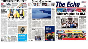 What the papers say: Friday's front pages What the papers say: Friday's front pages