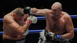 Tyson Fury eases to victory over Mariusz Wach in Thailand Tyson Fury eases to victory over Mariusz Wach in Thailand