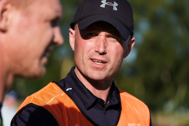 Éire Óg manager Eoin Fehily against Bishopstown. Picture: Noel Sweeney Éire Óg manager Eoin Fehily against Bishopstown. Picture: Noel Sweeney
