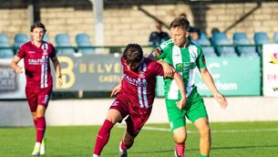 <p>Cobh Ramblers Brian Linehan making the run away from the Bray defender Picture by Adam Sheehan.</p> <p>Cobh Ramblers Brian Linehan making the run away from the Bray defender Picture by Adam Sheehan.</p>