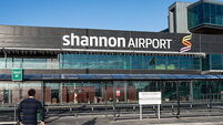 Shannon Airport, Ireland - December 27th 2016: Shannon Airport is Irelands 2nd largest airport in Ireland County Clare. A key ai