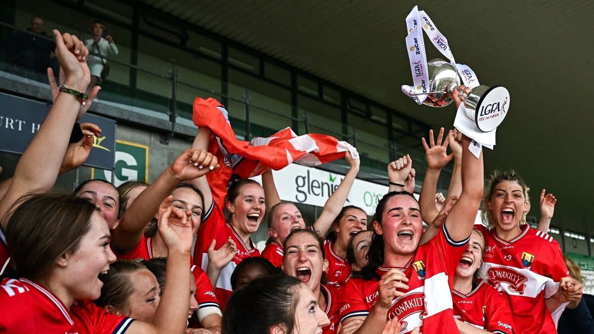 Cork minors land 14th All-Ireland ladies football title with patient display against Roscommon
