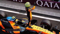 Lando Norris pips Lewis Hamilton to Hungary pole as Mercedes duo struggle Lando Norris pips Lewis Hamilton to Hungary pole as Mercedes duo struggle