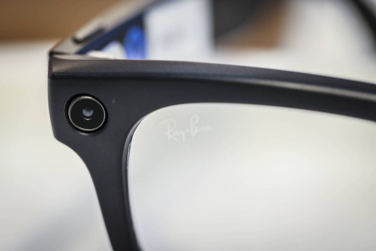 A pair of Ray-Ban Meta Wayfarer AI glasses. Meta announced new measures to combat secret filming, with glasses not be able to capture content if the LED light has been tampered with. Picture: Angel Garcia/Bloomberg A pair of Ray-Ban Meta Wayfarer AI glasses. Meta announced new measures to combat secret filming, with glasses not be able to capture content if the LED light has been tampered with. Picture: Angel Garcia/Bloomberg