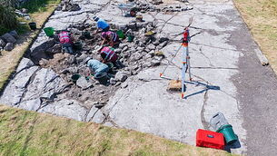 ‘Rare’ discovery of adjacent tombs offers insight into prehistoric burials