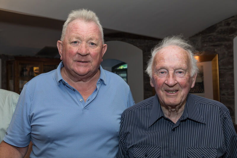 Johnny Crowley and Denis Hurley. - Picture: David Creedon