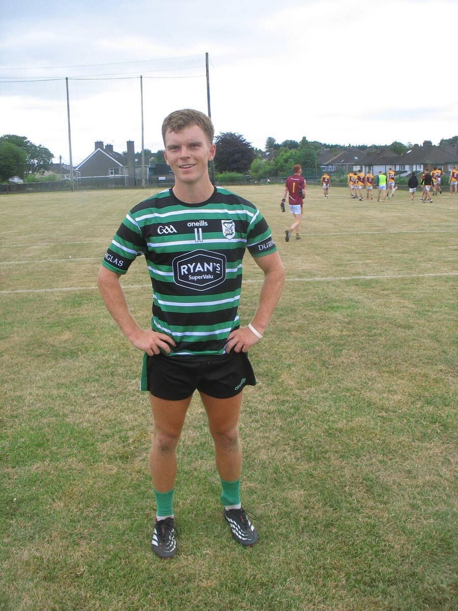 Sean O'Leary, who was top scorer for Douglas with 2-3 Sean O'Leary, who was top scorer for Douglas with 2-3