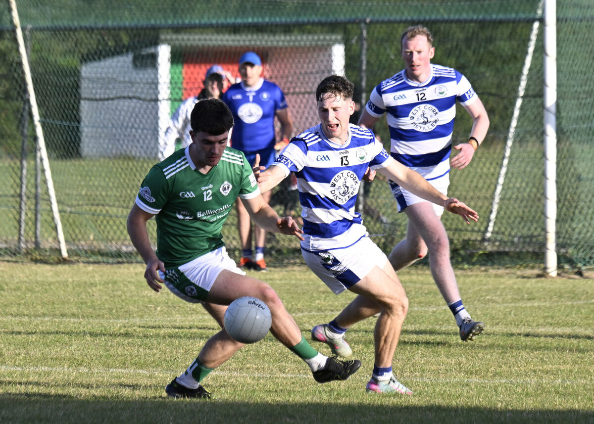 Tadgh O'Connell on the move for Ballincollig. Picture: Martin Walsh. Tadgh O'Connell on the move for Ballincollig. Picture: Martin Walsh.
