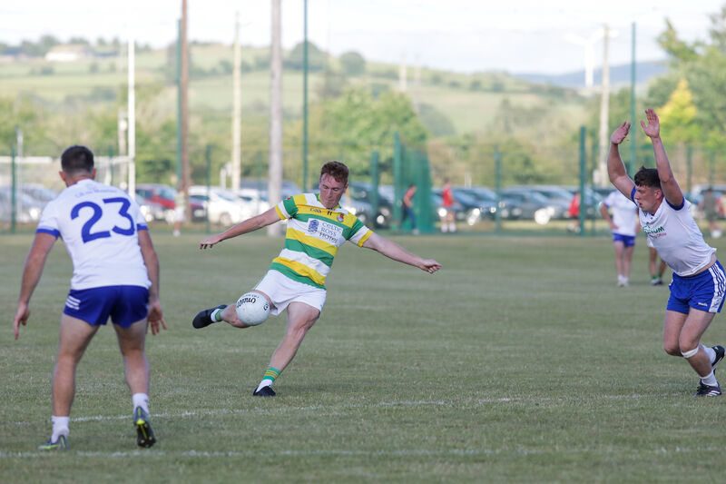 Carbery Rangers' Paul Hodnett fires over a point. Picture: David Creedon Carbery Rangers' Paul Hodnett fires over a point. Picture: David Creedon