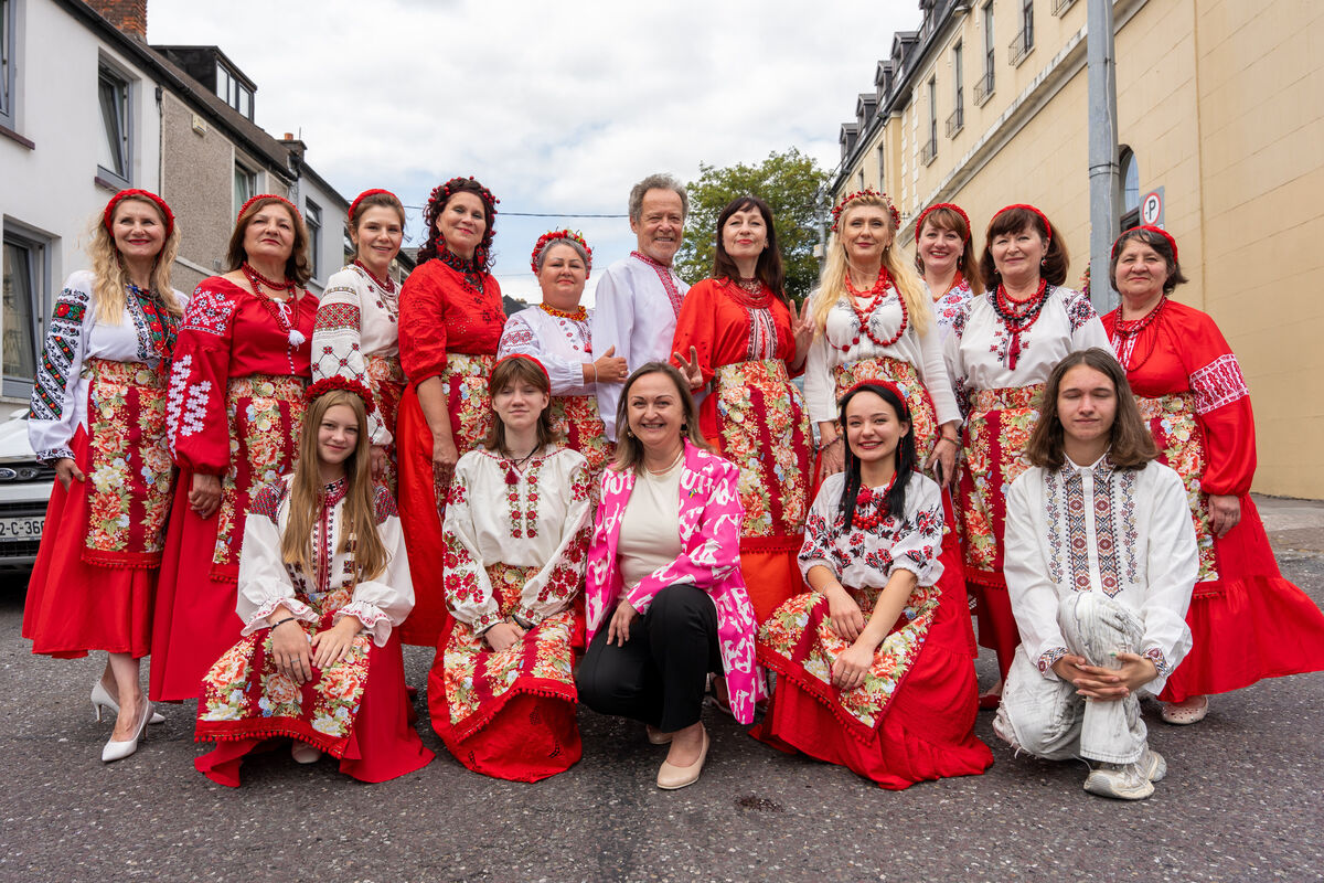 Members of the Cork Kalyan Ukrainian Choir who performed at the launch of The Spirit of Mother Jones Festival at The Maldron Hotel in Shandon. Picture: Noel Sweeney Members of the Cork Kalyan Ukrainian Choir who performed at the launch of The Spirit of Mother Jones Festival at The Maldron Hotel in Shandon. Picture: Noel Sweeney