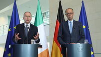 Merz Receives Irish Taoiseach Micheal Martin