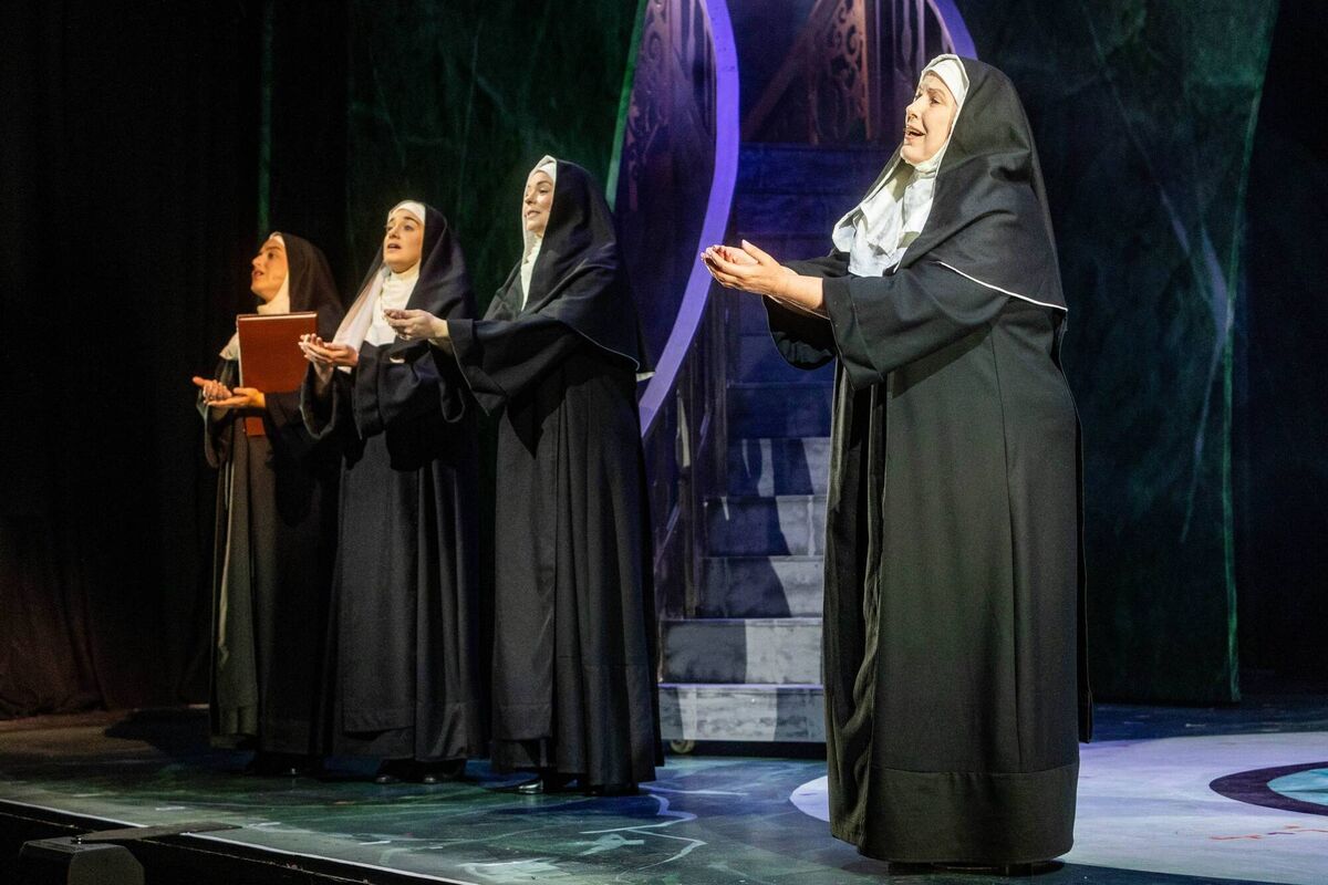 The show features a cast of 45.  Picture: Shane J Horan
