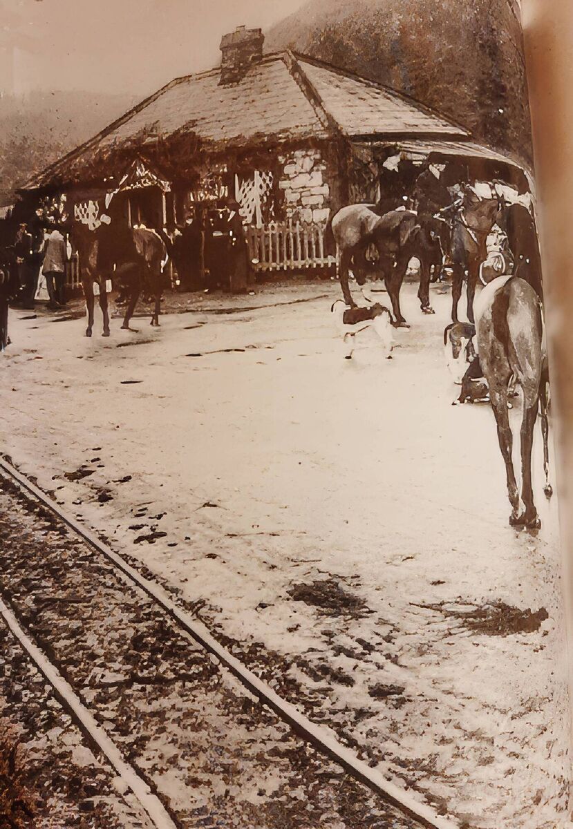 The old Muskerry Tram halt at Leemount. Picture supplied by Cyril McIntyre
The old Muskerry Tram halt at Leemount. Picture supplied by Cyril McIntyre
