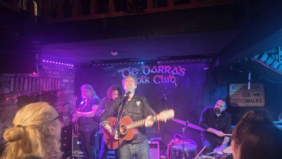 Glen Hansard and The Frames on stage in DeBarra's, Clonakilty. Picture: Esther McCarthy Glen Hansard and The Frames on stage in DeBarra's, Clonakilty. Picture: Esther McCarthy